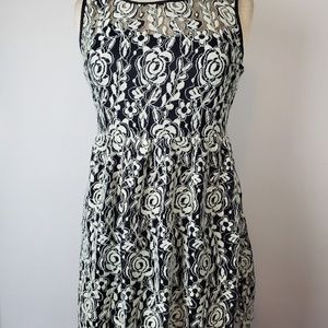 Lace Summer knee high Dress  A42-01